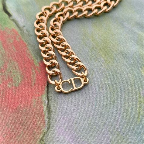 dior chain necklace dupe|christian dior bracelet dupe.